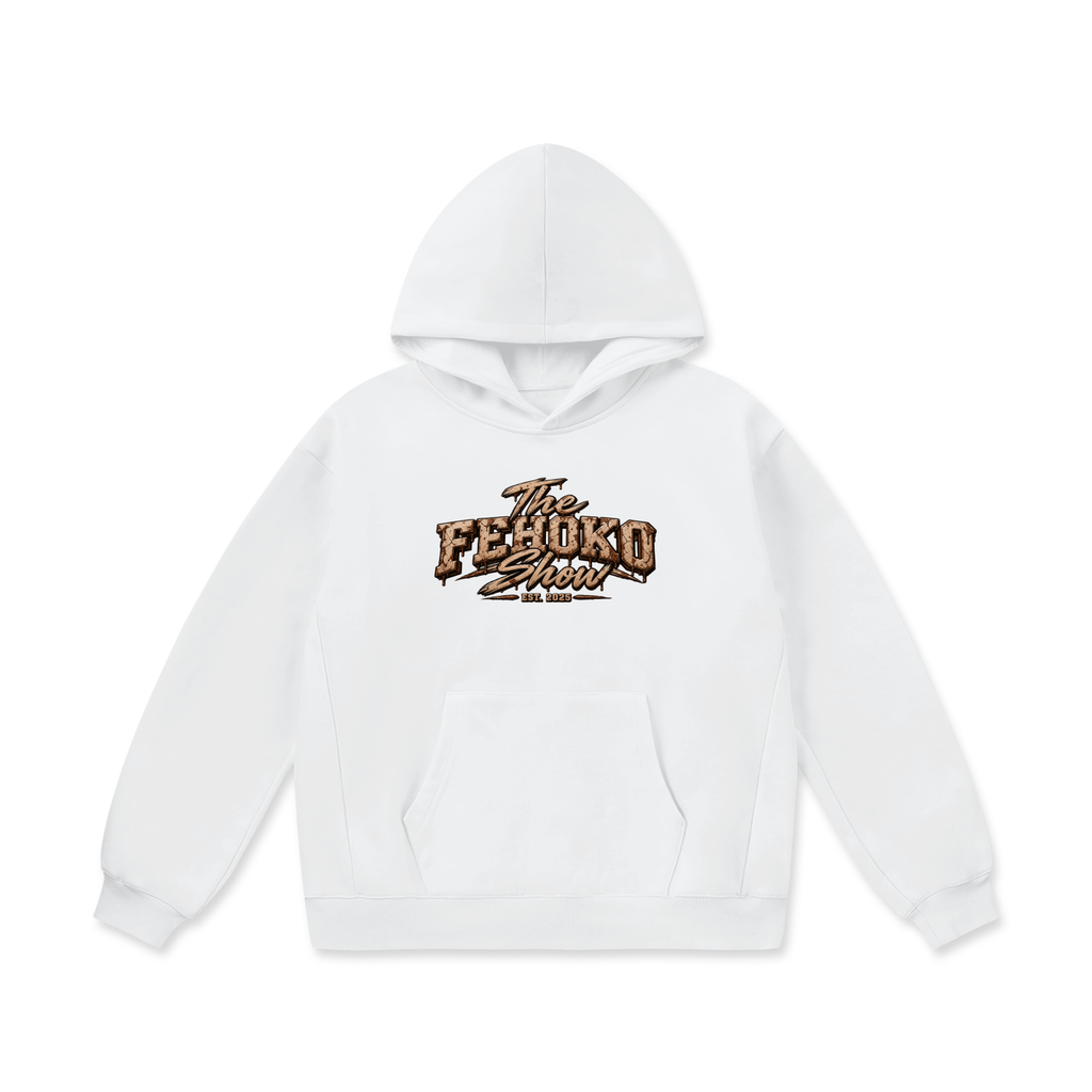 "Got it out the Mud" oversized fleece hoodie