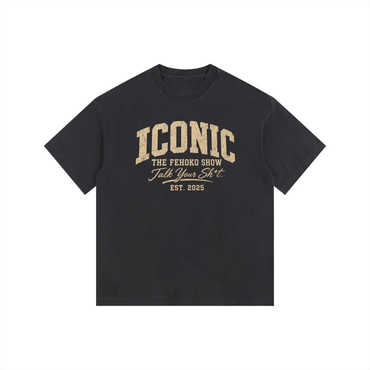ICONIC Vintage Washed Oversized Tee