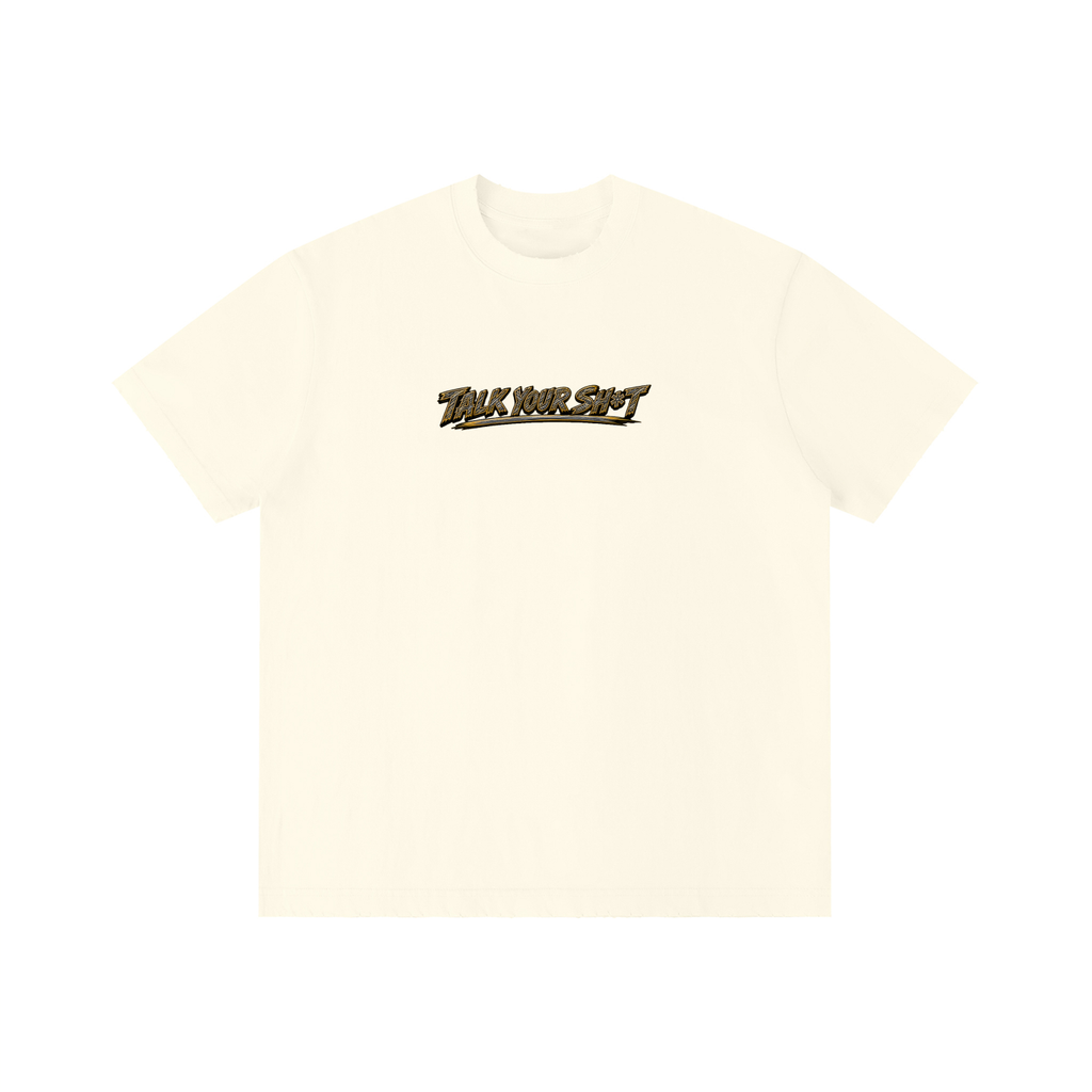 The Fehoko Show Off White Distressed Tee