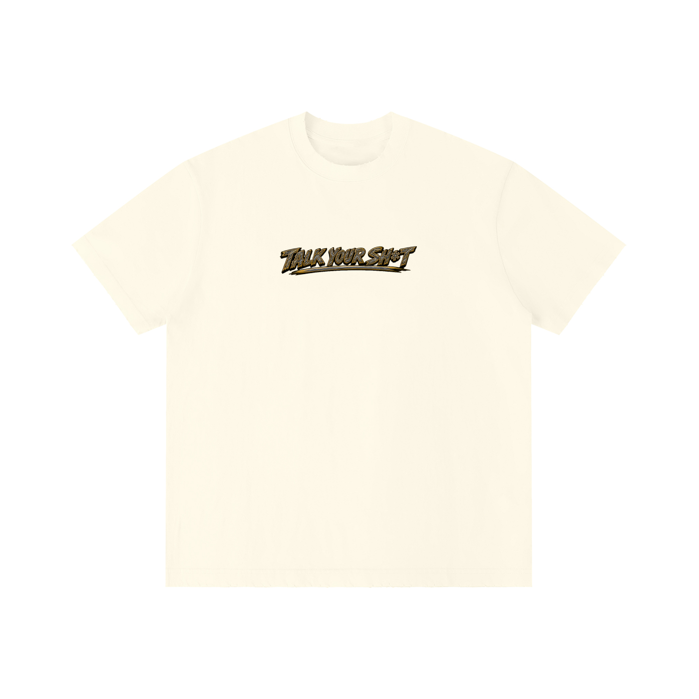 The Fehoko Show Off White Distressed Tee