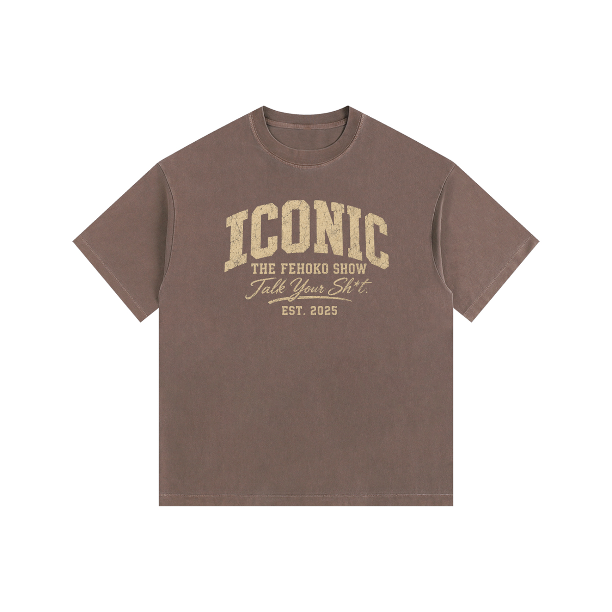 ICONIC Vintage Washed Oversized Tee